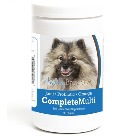 Healthy Breeds Keeshonden all in one Multivitamin Soft Chew, 90PK 192959010480